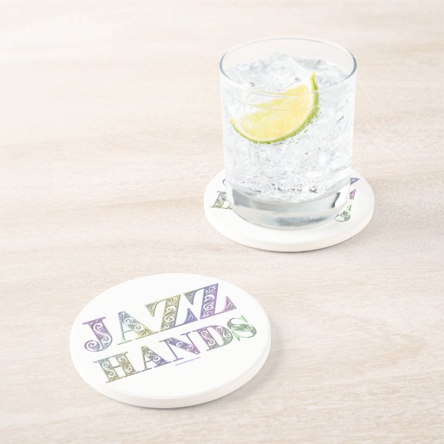 SlipperyJoe's broadway musical Jazz Hands queer ca Coaster (Side)