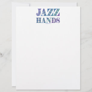 SlipperyJoe's broadway musical Jazz Hands queer ca Custom Letterhead