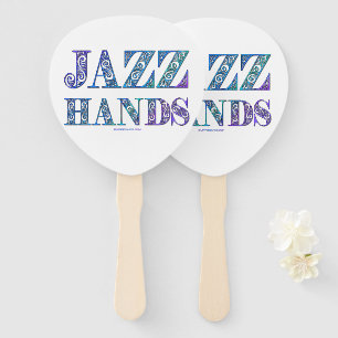 SlipperyJoe's broadway musical Jazz Hands queer ca Hand Fan