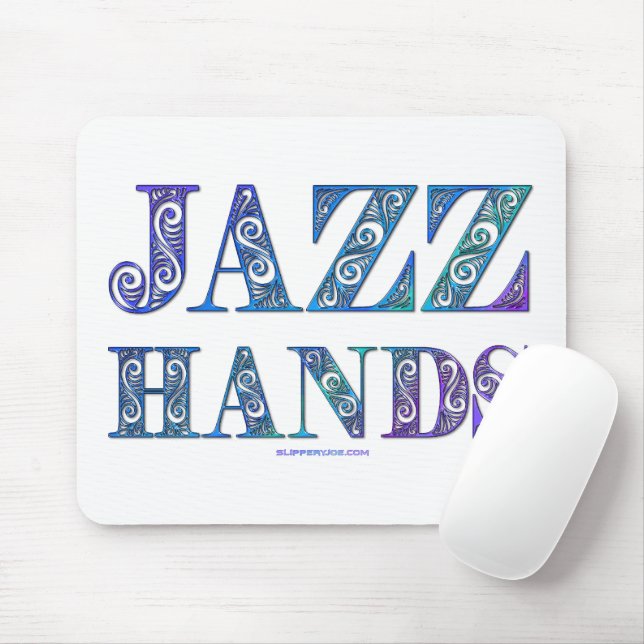 SlipperyJoe's broadway musical Jazz Hands queer ca Mouse Pad (With Mouse)