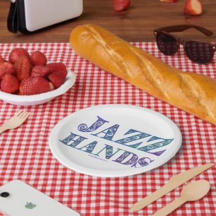 SlipperyJoe's broadway musical Jazz Hands queer ca Paper Plate