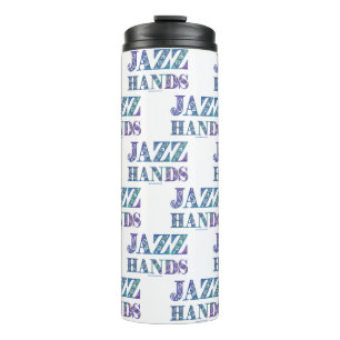SlipperyJoe's broadway musical Jazz Hands queer ca Thermal Tumbler