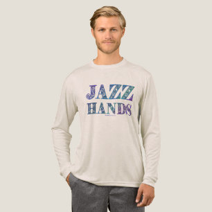 SlipperyJoe's Broadway musical Jazz Hands queer ca Tri-Blend Shirt