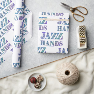 SlipperyJoe's broadway musical Jazz Hands queer ca Wrapping Paper