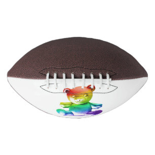 SlipperyJoe's brushed metal teddy bear smooth grad Football
