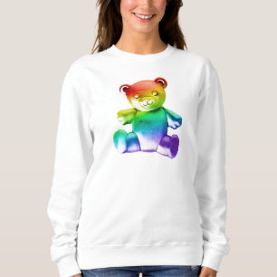SlipperyJoe's brushed metal teddy bear smooth grad Sweatshirt