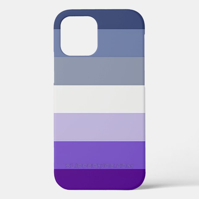 SlipperyJoe's Butch Lesbian Pride Flag gay gifts L Case-Mate iPhone Case (Back)