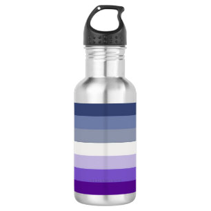 SlipperyJoe's Butch Lesbian Pride Flag represent b 532 Ml Water Bottle
