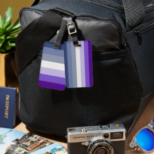SlipperyJoe's Butch Lesbian Pride Flag represent b Luggage Tag