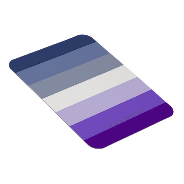 SlipperyJoe's Butch Lesbian Pride Flag represent b Magnet (Right Side)