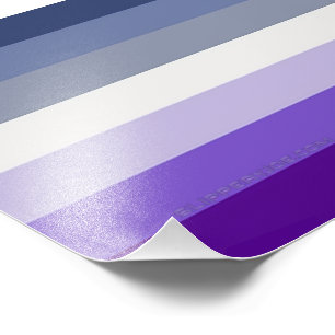 SlipperyJoe's Butch Lesbian Pride Flag represent b Photo Print