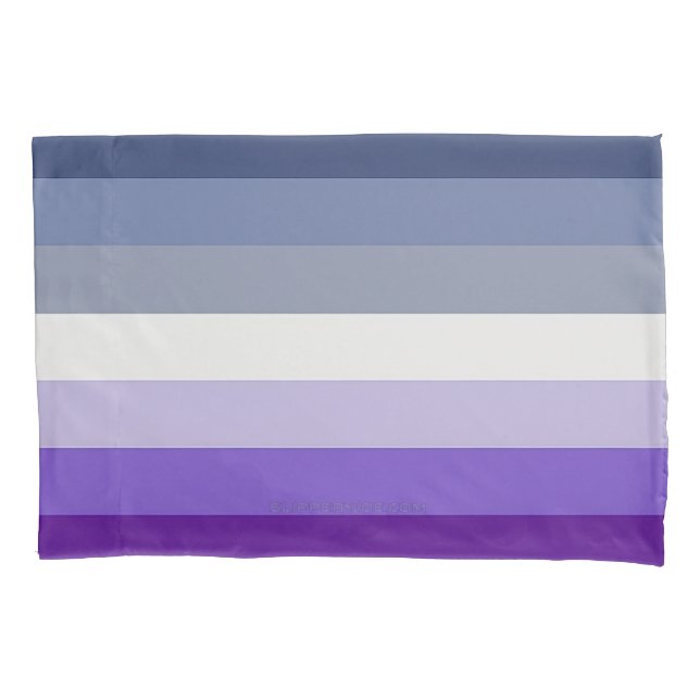 SlipperyJoe's Butch Lesbian Pride Flag represent b Pillowcase (Front)