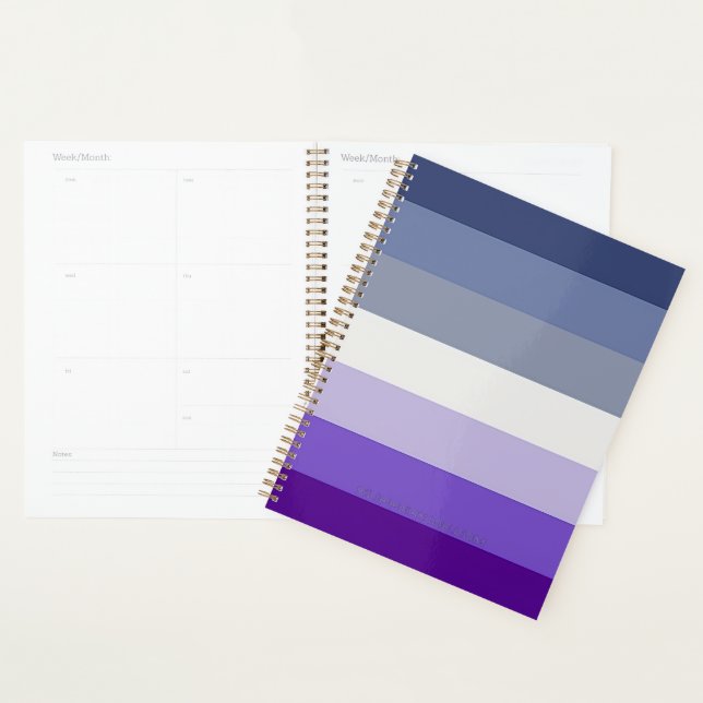 SlipperyJoe's Butch Lesbian Pride Flag represent b Planner (Display)