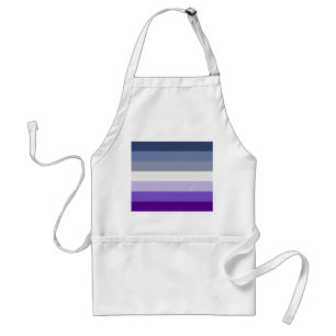 SlipperyJoe's Butch Lesbian Pride Flag represent b Standard Apron