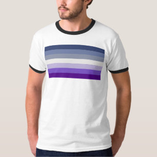 SlipperyJoe's Butch Lesbian Pride Flag represent b T-Shirt