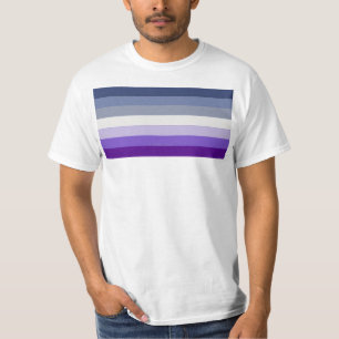 SlipperyJoe's Butch Lesbian Pride Flag represent b T-Shirt