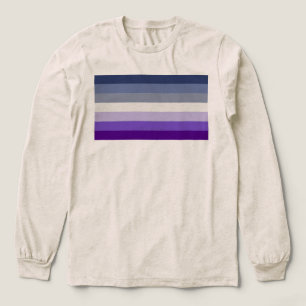 SlipperyJoe's Butch Lesbian Pride Flag represent b Tri-Blend Shirt