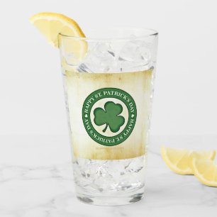SlipperyJoe's celebrating Saint Patrick's Day Iris Glass