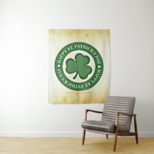 SlipperyJoe's celebrating Saint Patrick's Day Iris Tapestry