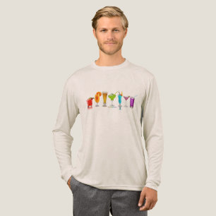 SlipperyJoe's cheers alcohol cocktails LGBTQIA gay Tri-Blend Shirt