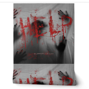 SlipperyJoe's chilling horror-themed visual thick Wallpaper