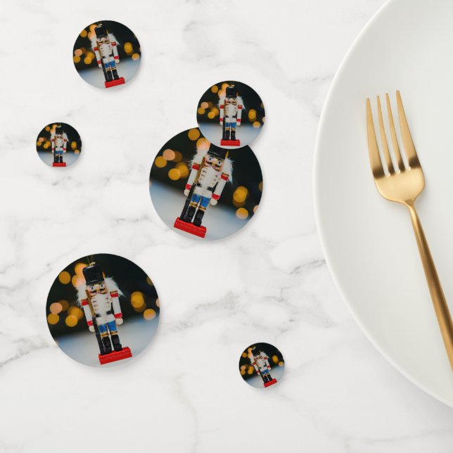 SlipperyJoe's Christmas classic nutcracker ornamen Confetti (Group)