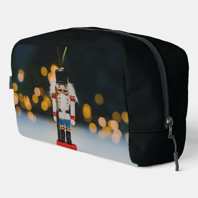 SlipperyJoe's Christmas classic nutcracker ornamen Dopp Kit (Right Corner)