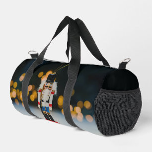 SlipperyJoe's Christmas classic nutcracker ornamen Duffle Bag