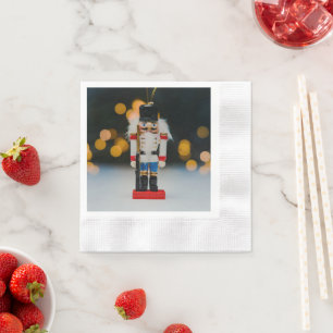 SlipperyJoe's Christmas classic nutcracker ornamen Napkin