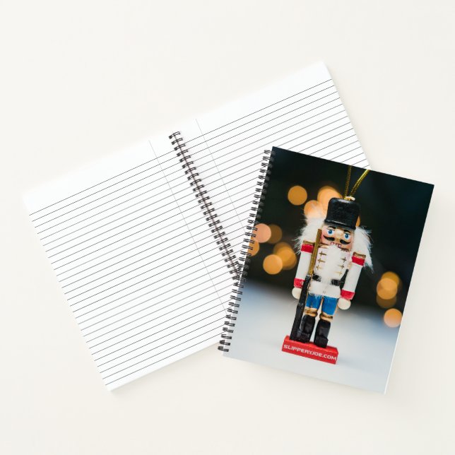 SlipperyJoe's Christmas classic nutcracker ornamen Notebook (Inside)
