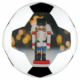 SlipperyJoe's Christmas classic nutcracker ornamen Soccer Ball