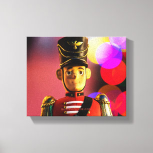 SlipperyJoe's Christmas classic toy soldier friend Canvas Print