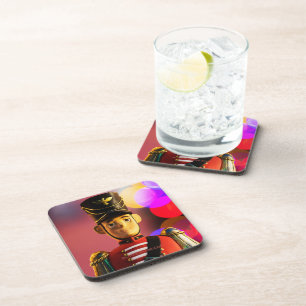SlipperyJoe's Christmas classic toy soldier friend Coaster