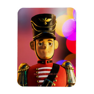 SlipperyJoe's Christmas classic toy soldier friend Magnet