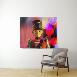 SlipperyJoe's Christmas classic toy soldier friend Tapestry