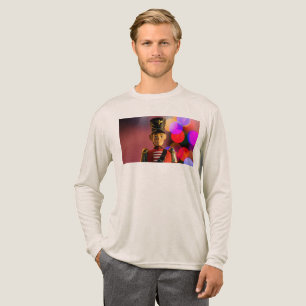 SlipperyJoe's Christmas classic toy soldier friend Tri-Blend Shirt