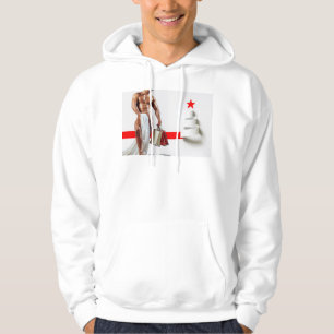 SlipperyJoe's Christmas shopping white paper spira Hoodie