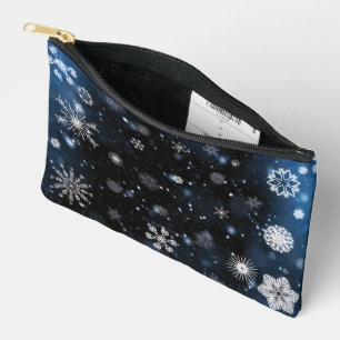 SlipperyJoe's Christmas winter magical peaceful at Accessory Pouch