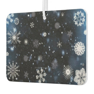 SlipperyJoe's Christmas winter magical peaceful at Car Air Freshener
