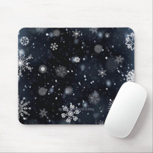 SlipperyJoe's Christmas winter magical peaceful at Mouse Pad