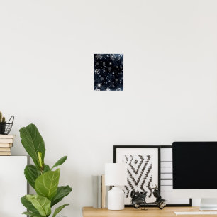 SlipperyJoe's Christmas winter magical peaceful at Poster
