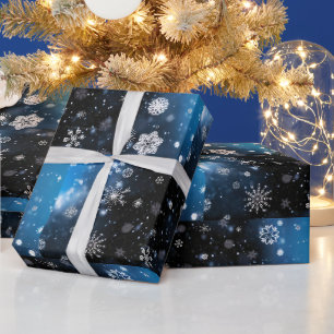 SlipperyJoe's Christmas winter magical peaceful at Wrapping Paper