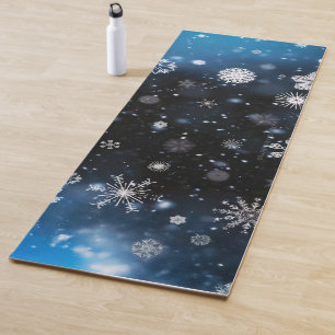 SlipperyJoe's Christmas winter magical peaceful at Yoga Mat