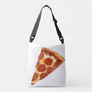 SlipperyJoe's classic pepperoni pizza slice melted Crossbody Bag