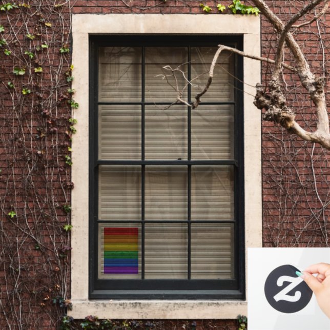 SlipperyJoe's classic rainbow tactile handcrafted  (Home Window)