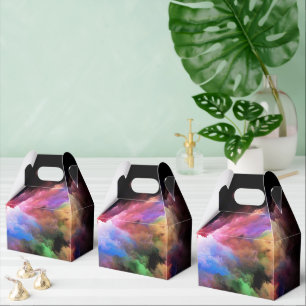 SlipperyJoe's cloud artwork abstract vibrant surre Favour Box
