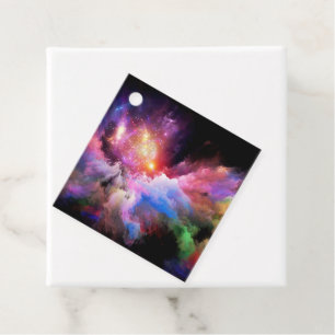 SlipperyJoe's cloud artwork abstract vibrant surre Favour Tags