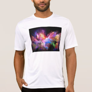 SlipperyJoe's cloud artwork abstract vibrant surre T-Shirt