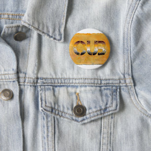 SlipperyJoe's cub bear culturally rooted LGBTQIA a 6 Cm Round Badge