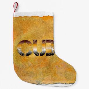 SlipperyJoe's cub bear culturally rooted LGBTQIA a Small Christmas Stocking